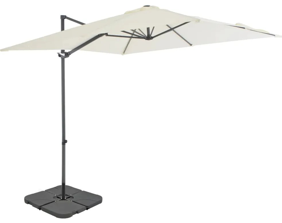 Ombrellone Da Giardino Con Base Portatile Sabbia /
