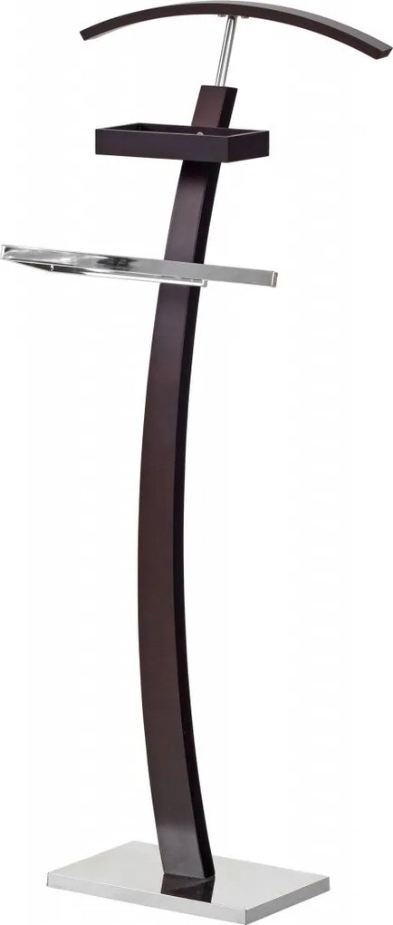 Appendiabiti WU13 in wengé - H117 cm