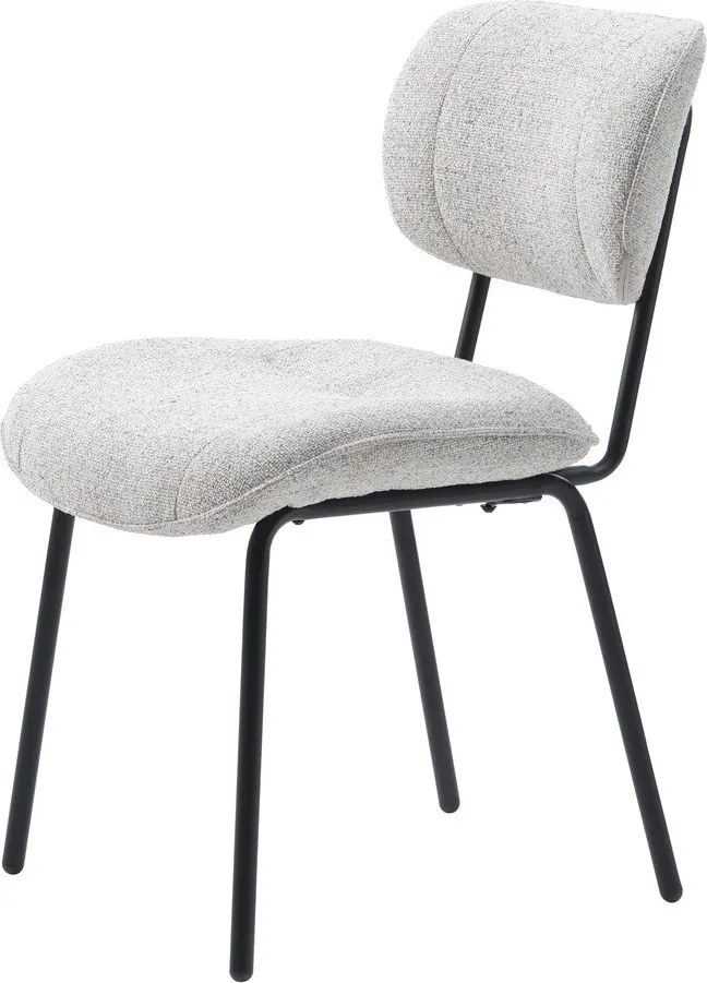 Sedia da pranzo grigio chiaro Buffalo - Unique Furniture