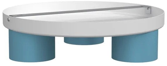 Plafoniera DIXIE 3xGX53/11W/230V blu