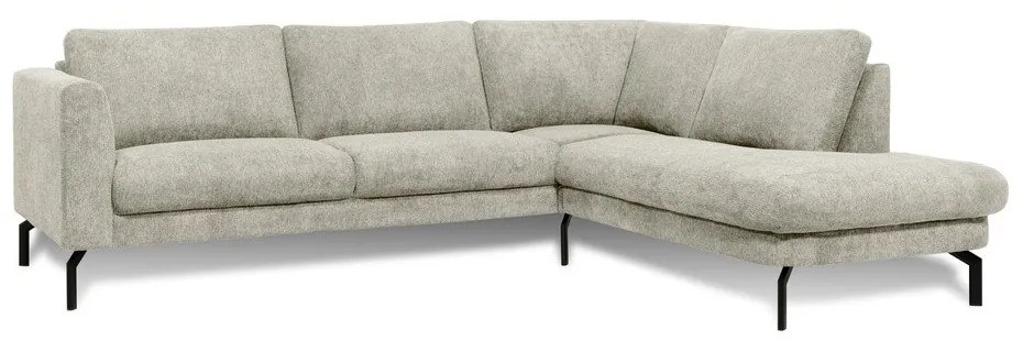 Divano angolare grigio chiaro (angolo destro) Gomero - Scandic