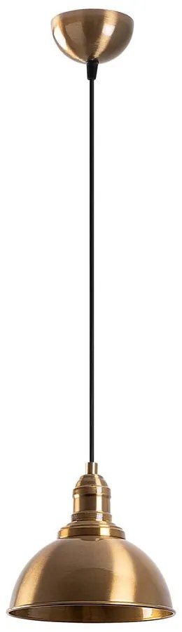 Lampada a sospensione color bronzo con paralume in metallo ø 21 cm Varzan - Opviq lights