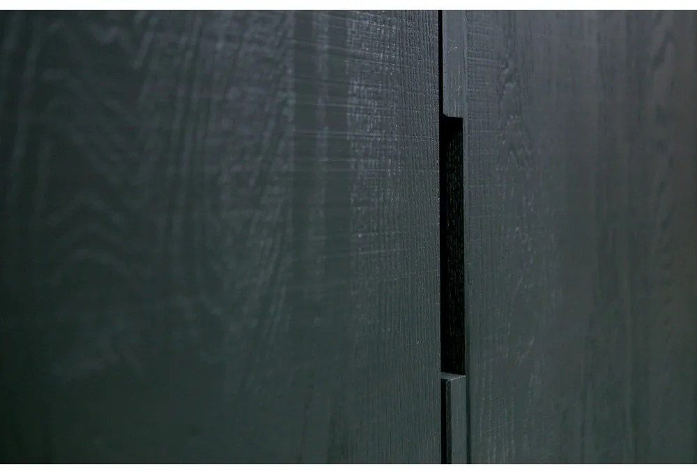 Mobile in frassino nero 85x149 cm Silas - WOOOD