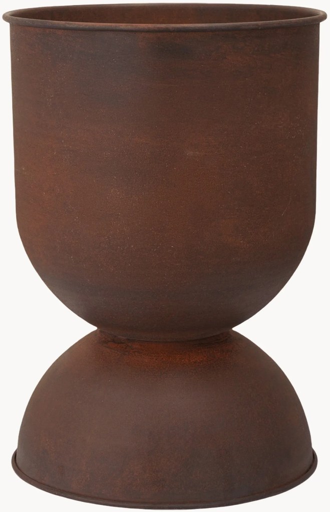 Vaso a clessidra, alt. 59 cm