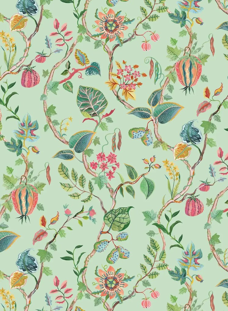 Osborne & Little Tapete Mythica - Celadon