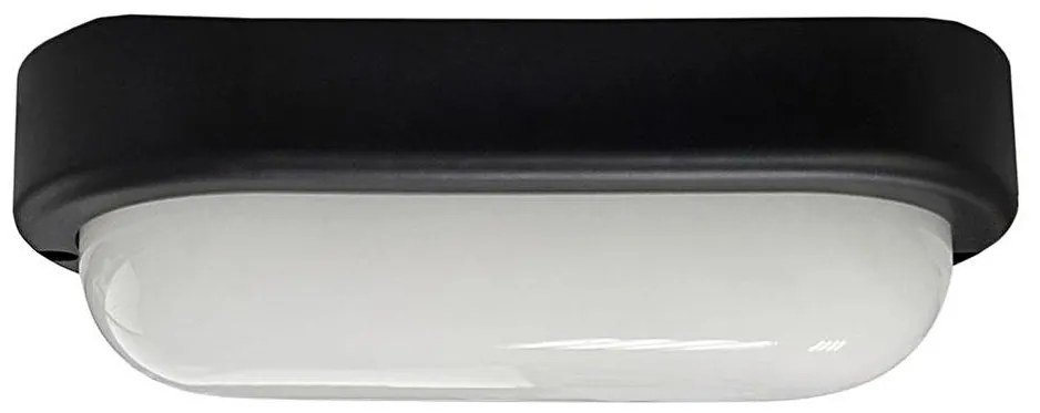 Plafoniera LED da esterno LED/15W/230V 4200K 20x9,8 cm IP64 nero