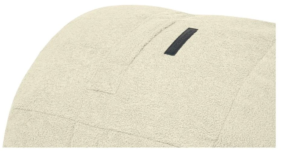 Pouf a sacco per bambini marrone con rivestimento in bouclé Roll 80 – SLOWDOWN