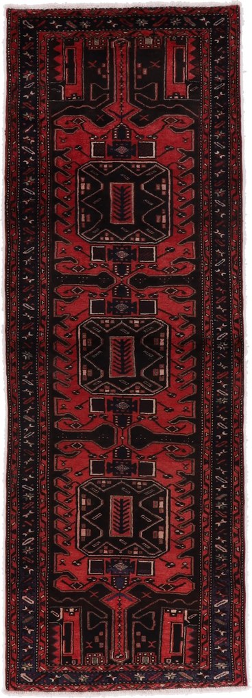 Hamedan Tappeto persiano 300 x 110 (Iran) Annodato A Mano