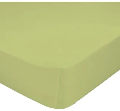 Lenzuolo con angoli HappyFriday BASIC KIDS Verde 60 x 120 x 14 cm