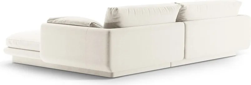 Divano angolare bianco (angolo sinistro) Torino - Micadoni Home