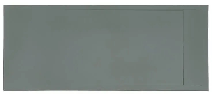 Piatto doccia SENSEA in resina Neo grigio scuro L 70 x L 80 cm