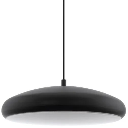 Eglo 33328 - LED RGBW Lampadario dimmerabile a sospensione con filo RIODEVA-C LED/27W/230V nero