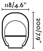 FARO 01016 - Lampada da tavolo LED dimmerabile TAKE AWAY LED/1,5W/3,7V 2700K 2600 mAh