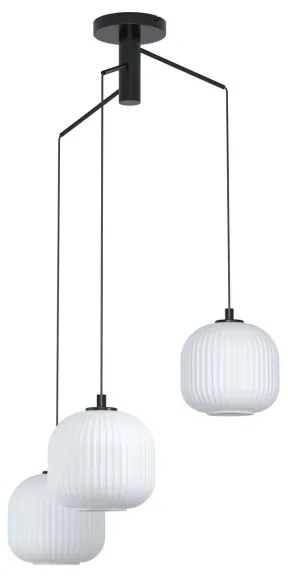 Eglo 99368 - Lampadario a sospensione con filo MANTUNALLE 3xE27/40W/230V