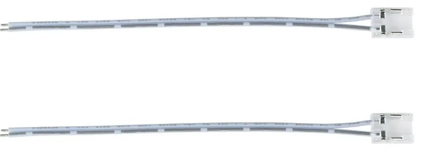 Connettore iniziale per strisce LED COB Monocolore da 10mm - CF 2PZ