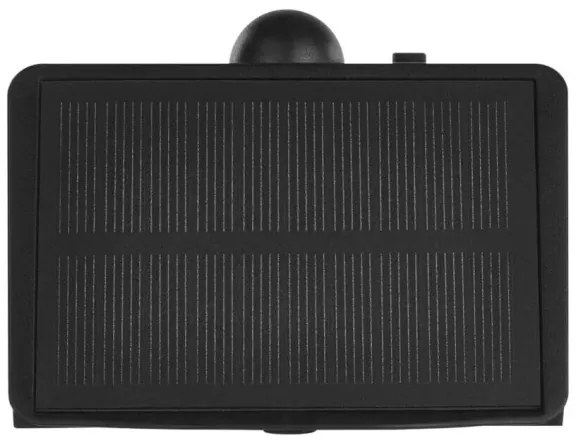 Applique a LED solare con sensore LUMI LED/3,7W IP65 nero