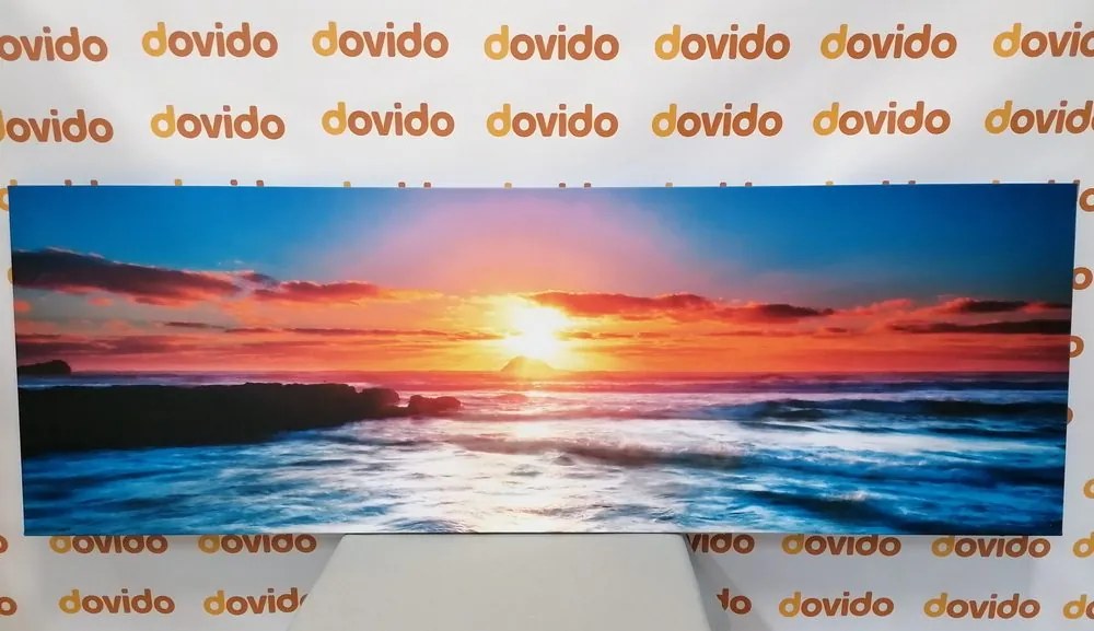 Quadro su tela – Tramonto romantico