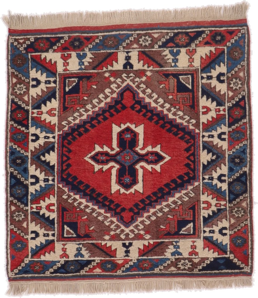 Kars Tappeto 90 x 90 (Iran) Annodato A Mano