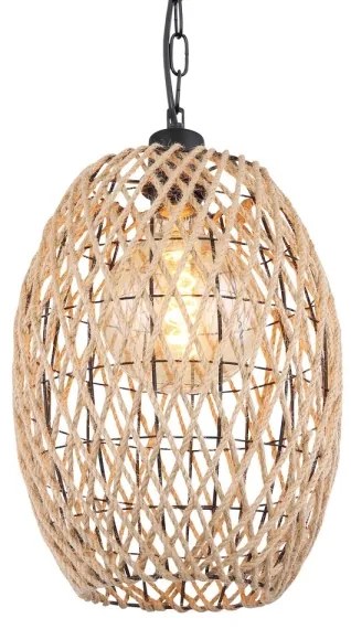 Globo 15670H - Lampadario su catena HALIA 1xE27/60W/230V