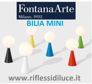 Fontana arte bilia mini base vari colori