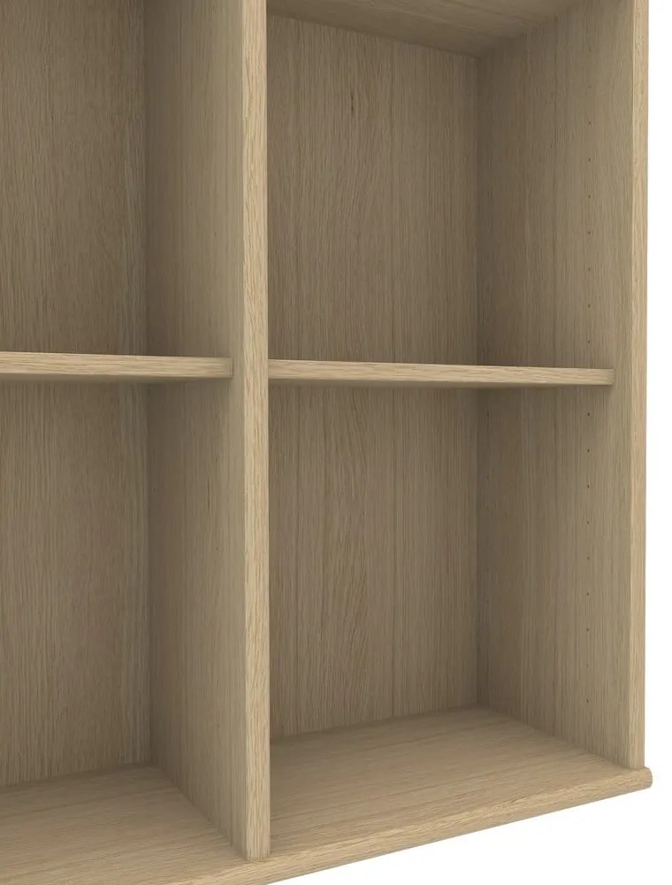 Libreria a parete rivestita in rovere 025 Mistral - Hammel Furniture