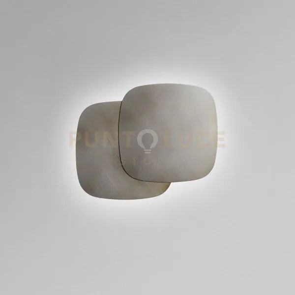 Step a/g - applique in alluminio e metacrilato a led 3000k 3600lm 4...