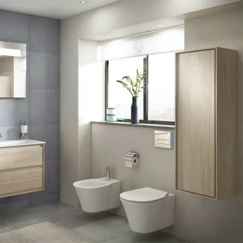 Sanitari Ideal Standard Connect sospesi Rimless AquaBlade copriwater originale