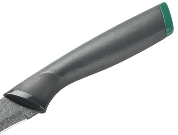 Tefal - Coltello da intaglio in acciaio inox FRESH KITCHEN 9 cm grigio/verde