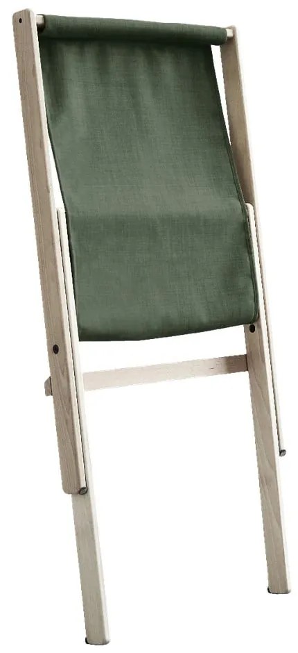 Sedia pieghevole Raw/Olive Green Boogie - Karup Design
