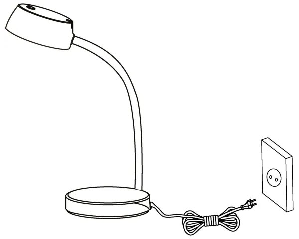 Eglo 99334 - Lampada da tavolo LED CABALES LED/4,5W/230V