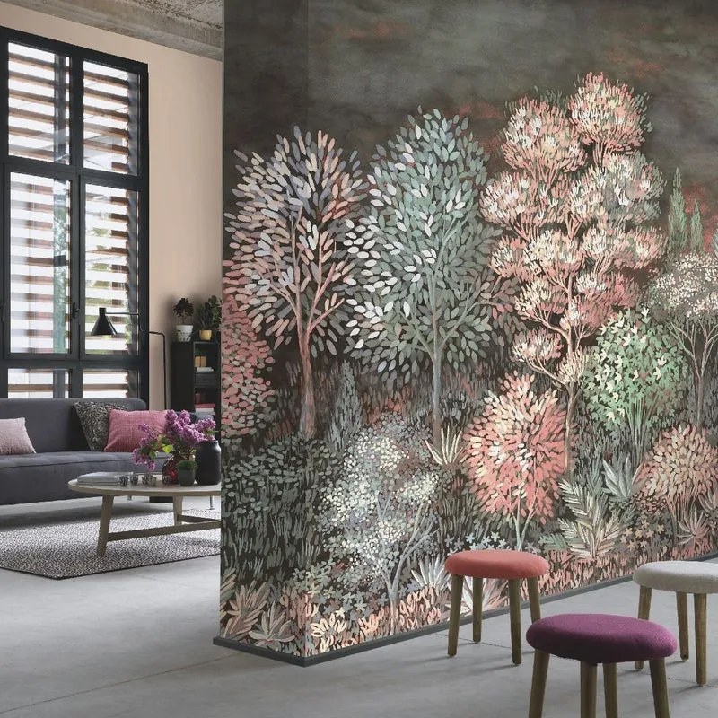 Fotomurale ERISMANN Wood3, wood3 rosa 400X270 cm