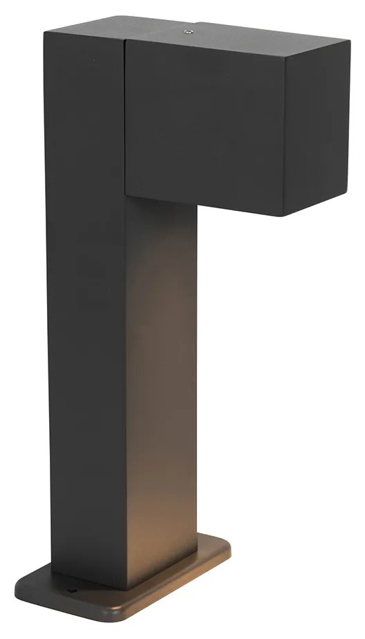 Lampada da esterno industriale da terra antracite 30 cm IP44 - Baleno