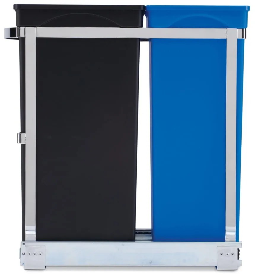 Bidone per rifiuti in plastica da 35 l Dual - simplehuman