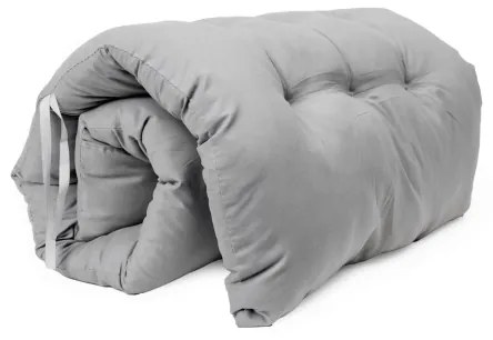 Sediada campeggio pieghevole con materasso nero/grigio