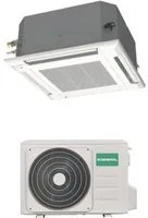 Climatizzatore Condizionatore Fujitsu General Cassetta A Flusso D'Aria Circolare Inverter 18000 btu AUXG18KRLB Con comando e con Pannello