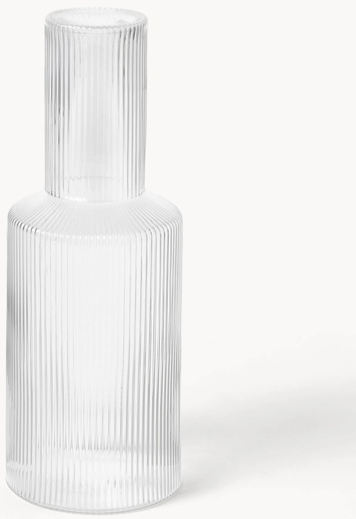 Coperchio in vetro soffiato per caraffa Ripple