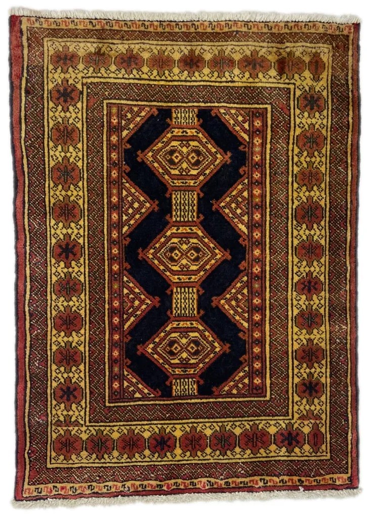 Turkmen Tappeto persiano 90 x 70 (Iran)