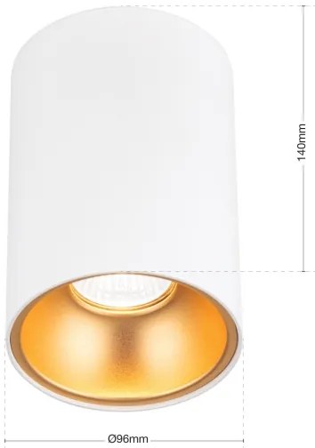 Orion - Faretto STARLIGHT 1xGU10/50W/230V bianco/oro