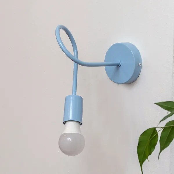 Applique OXFORD 1xE27/15W/230V blu