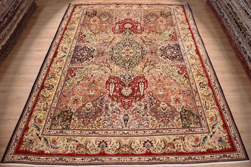 Tabriz Tappeto 300 x 410 (Iran) Annodato A Mano