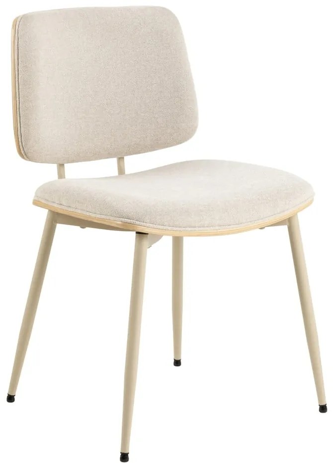 Sedia da pranzo color crema Owen - Actona
