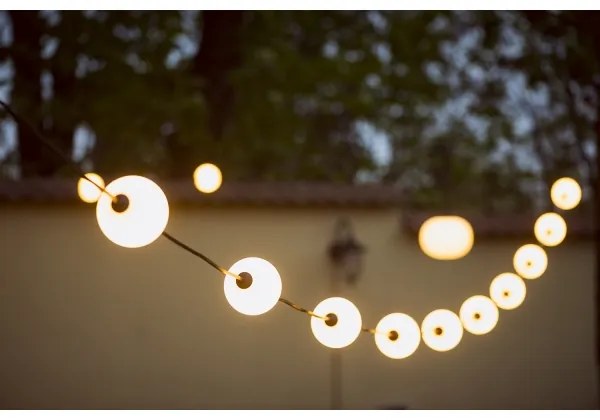 Kanlux 38031-Catena decorativa da esterno LED GHIRLANDA STONO 10xLED/10W/230V 6m IP67