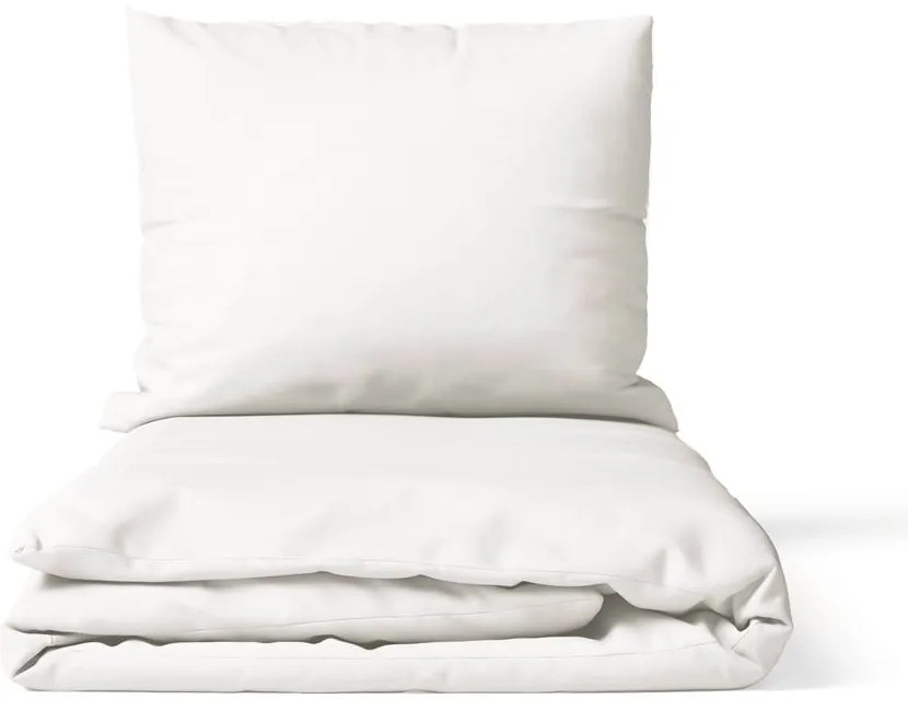 Biancheria da letto matrimoniale bianca in microsatin 200x200 cm Basic - Bonami Essentials