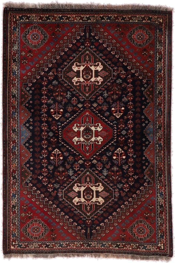 Tappeto 110x160 (Iran) Annodato A Mano