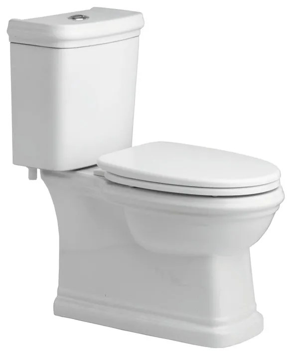 WC monoblocco SENSEA roncal, sedile incluso P 39.5 x L 81.7 x H 64.5 cm bianco