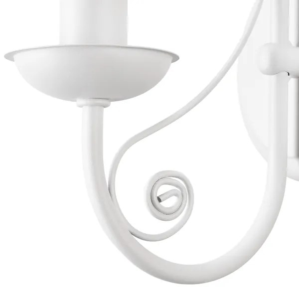 Applique DONATO 1xE14/40W/230V bianco