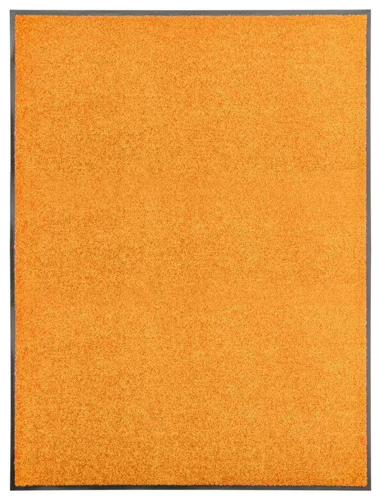 Zerbino Lavabile Arancione 90x120 cm