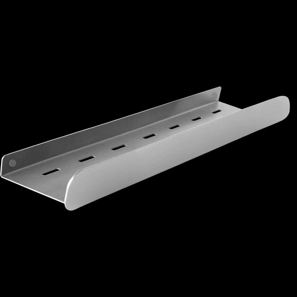 Mensola da bagno SF03 45cm steel brush