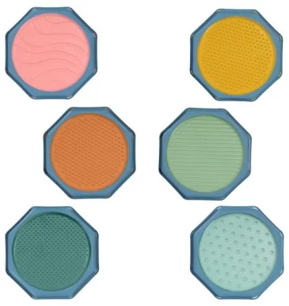 B-Toys - Pietre di equilibrio per bambini BALANCE &amp; HOP 6 pezzi