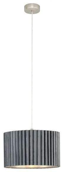 Eglo 39774 - Lampadario su filo TAMARESCO 1xE27/40W/230V grigio